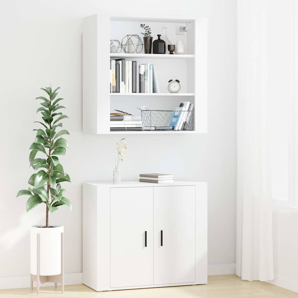 Credenza Bianca in Legno Multistrato | homemem39