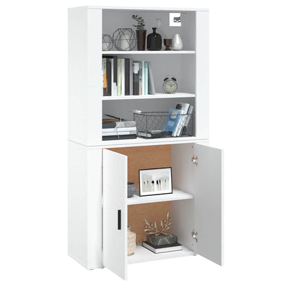 Credenza Bianca in Legno Multistrato | homemem39