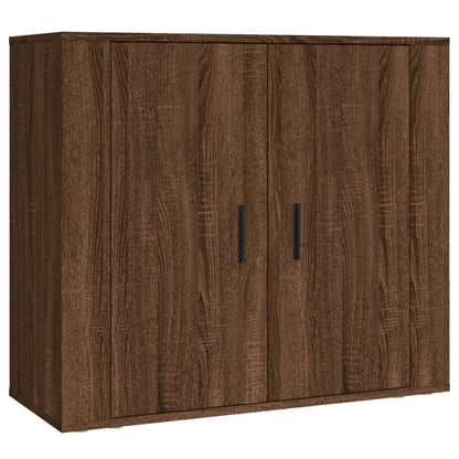 Credenza Rovere Marrone in Legno Multistrato - homemem39