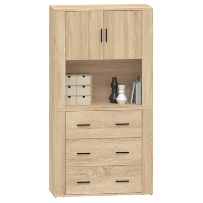 Credenza Rovere Sonoma in Legno Multistrato - homemem39