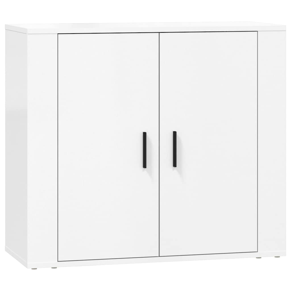 Credenze 3 pz Bianco in Legno Multistrato | homemem39