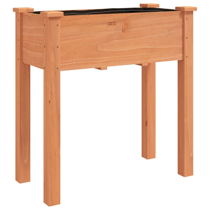 Fioriera con Fodera Legno Massello di Abete