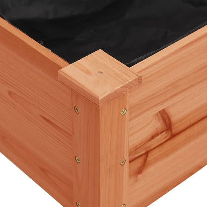 Fioriera con Fodera Marrone 71x37x76 cm Legno Massello di Abete | homemem39