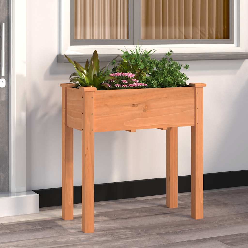 Fioriera con Fodera Legno Massello di Abete