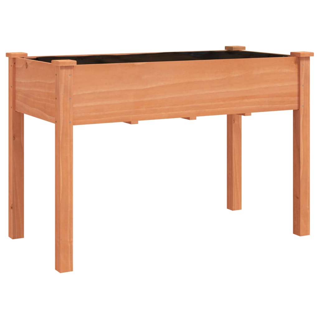 Fioriera con Fodera Legno Massello di Abete