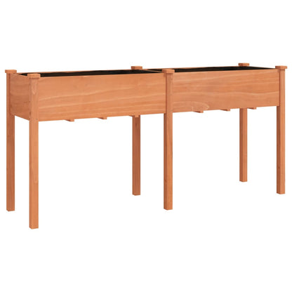 Fioriera con Fodera Legno Massello di Abete