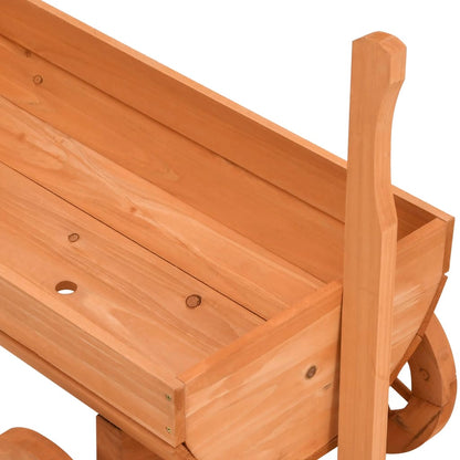 Carro Decorativo 70x43x54 cm in Legno Massello di Abete | homemem39