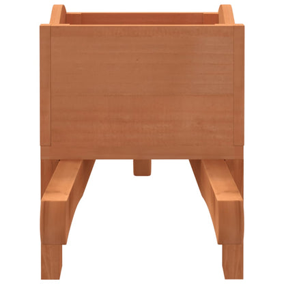 Fioriere a Carriola 2 pz 47x15x19 cm Legno Massello di Abete - homemem39