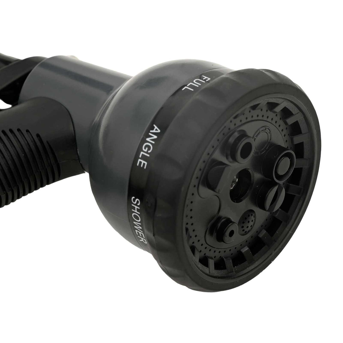 Tubo da Giardino con Ugello Spray Argento 0,6" 7,5 m in Acciaio