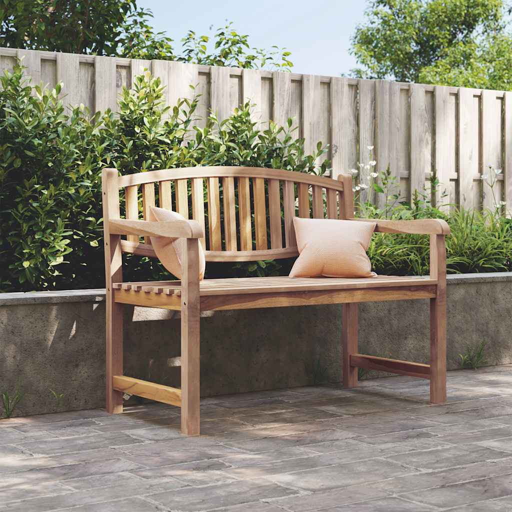 Panca da Giardino 114x59x87 cm Legno Massello di Teak | homemem39