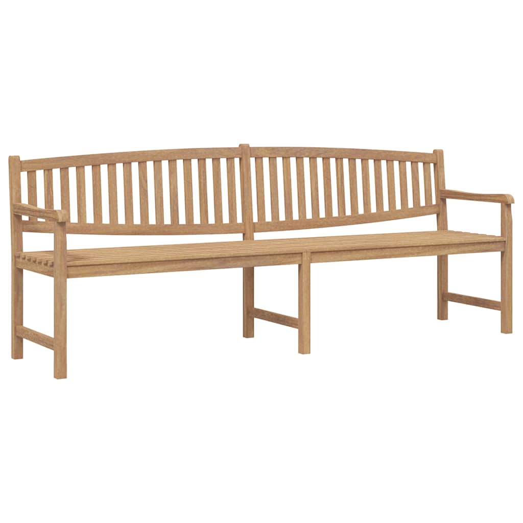 Panca da Giardino 228x59,5x90 cm in Legno Massello di Teak | homemem39