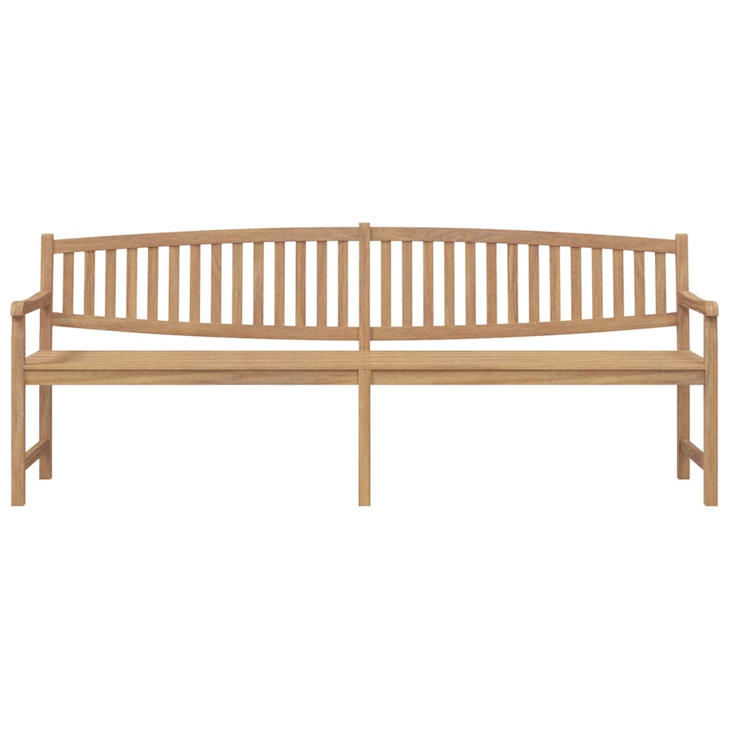 Panca da Giardino 228x59,5x90 cm in Legno Massello di Teak | homemem39