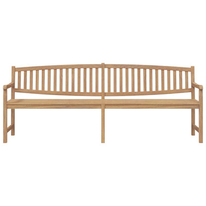 Panca da Giardino 228x59,5x90 cm in Legno Massello di Teak | homemem39