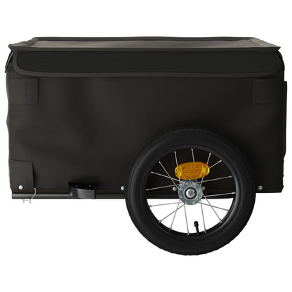 Rimorchio da Bici Nero 30 kg in Ferro - homemem39