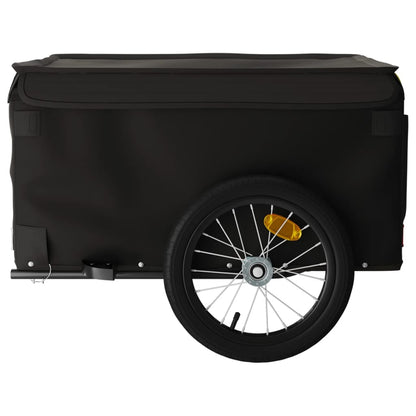 Rimorchio da Bici Nero 45 kg in Ferro - homemem39