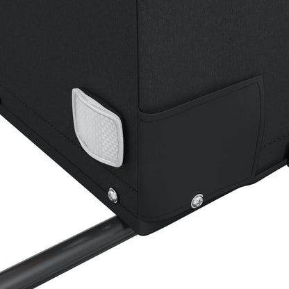 Rimorchio da Bici Nero e Verde 30 kg in Ferro - homemem39