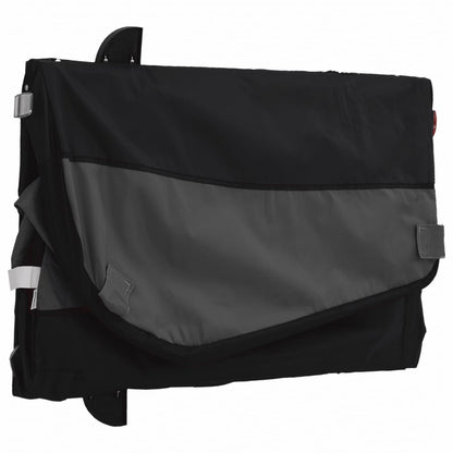 Rimorchio da Bici Nero 45 kg in Ferro | homemem39