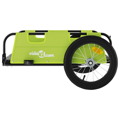 Rimorchio da Bici Verde Oxford e Ferro - homemem39