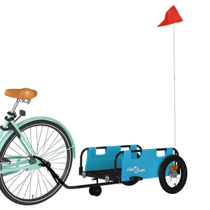 Rimorchio da Bici Blu Oxford e Ferro | homemem39