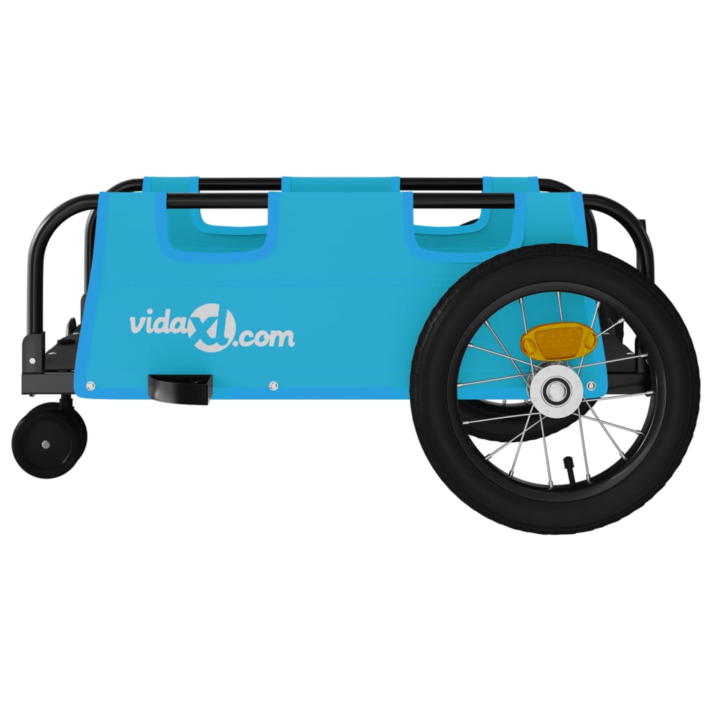 Rimorchio da Bici Blu Oxford e Ferro | homemem39