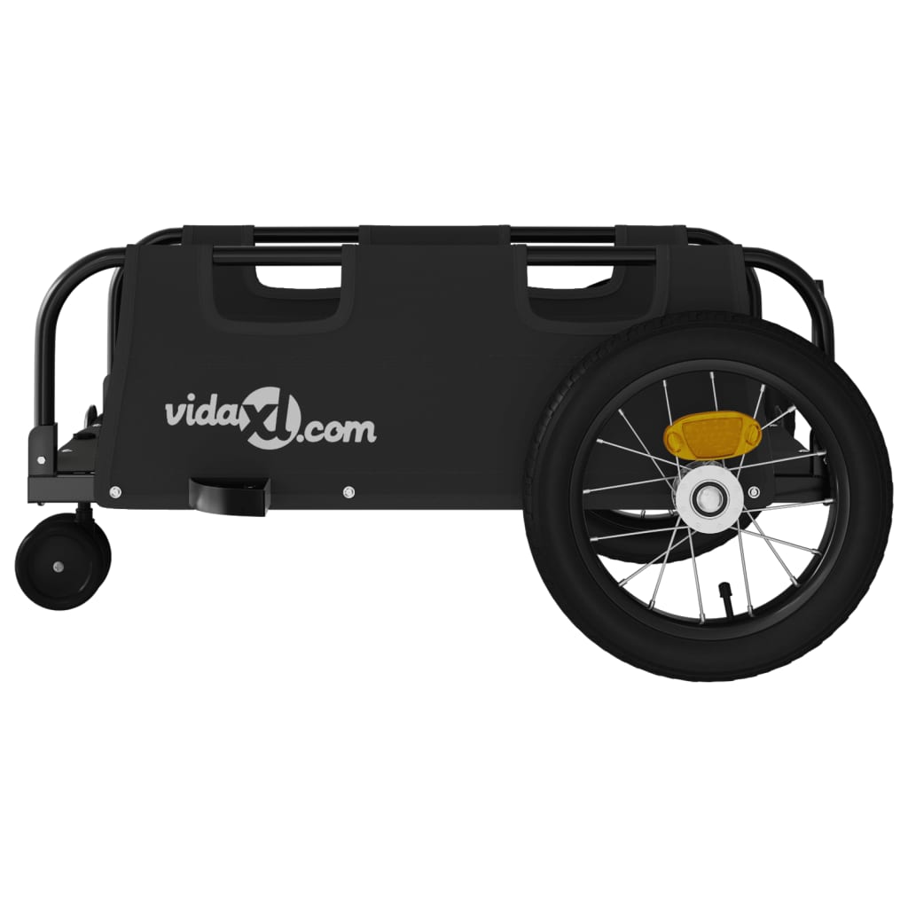 Rimorchio da Bici Nero Oxford e Ferro | homemem39