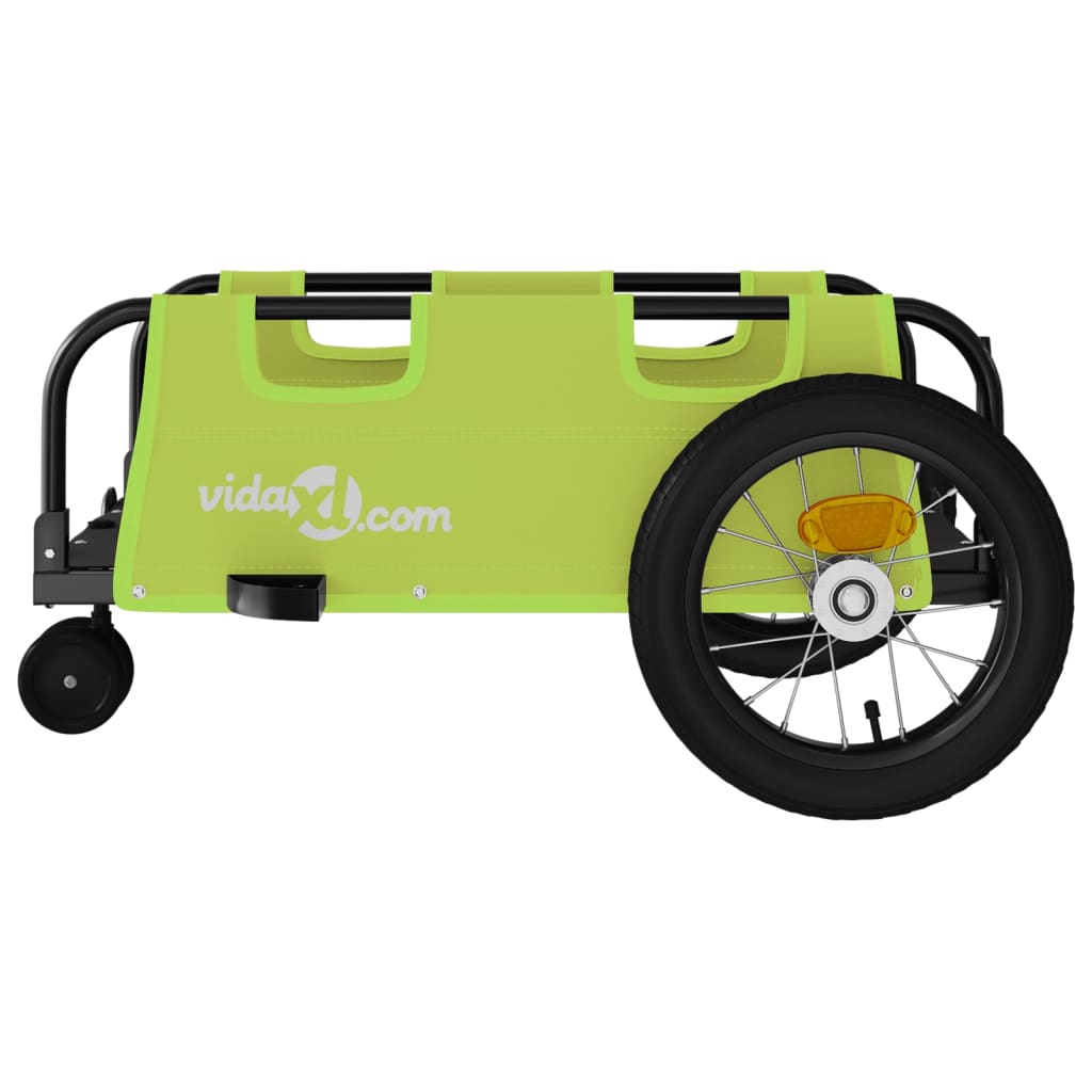 Rimorchio da Bici Verde Oxford e Ferro | homemem39
