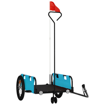 Rimorchio da Bici Blu Oxford e Ferro | homemem39