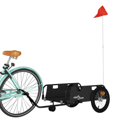 Rimorchio da Bici Nero Oxford e Ferro | homemem39