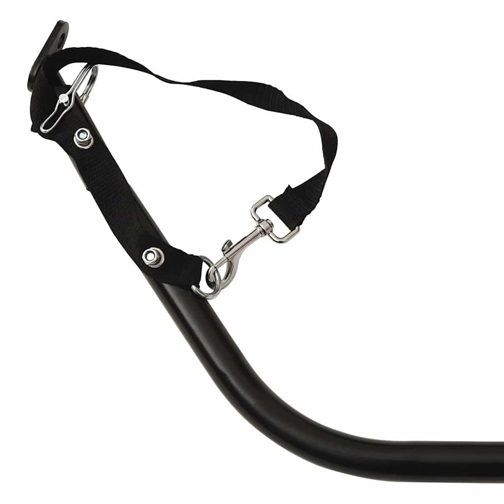 Rimorchio da Bici Blu e Nero in Tessuto Oxford e Ferro | homemem39