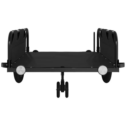 Rimorchio da Bici Nero Oxford e Ferro | homemem39