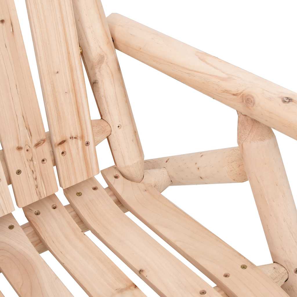 Set Divani da Giardino 3 pz in Legno Massello di Abete | homemem39