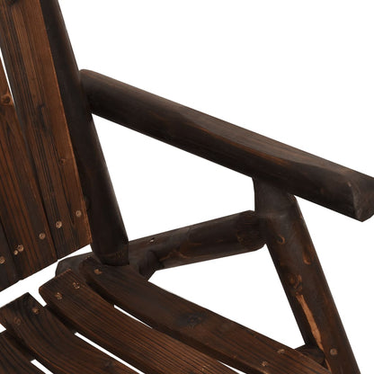 Set Divani da Giardino 3 pz in Legno Massello di Abete | homemem39