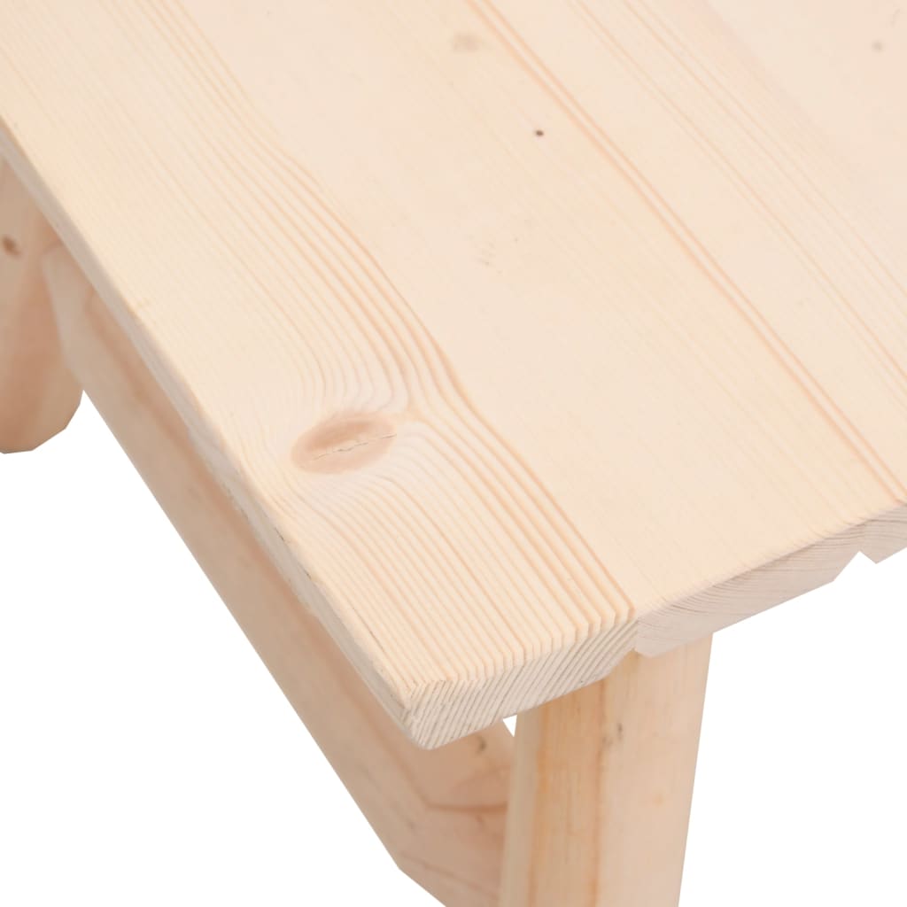 Set Divani da Giardino 4 pz in Legno Massello di Abete | homemem39