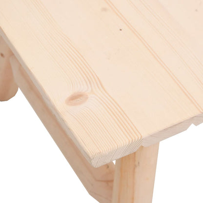 Set Divani da Giardino 4 pz in Legno Massello di Abete | homemem39
