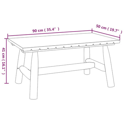 Set Divani da Giardino 5 pz in Legno Massello di Abete | homemem39