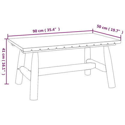 Set Divani da Giardino 5 pz in Legno Massello di Abete | homemem39