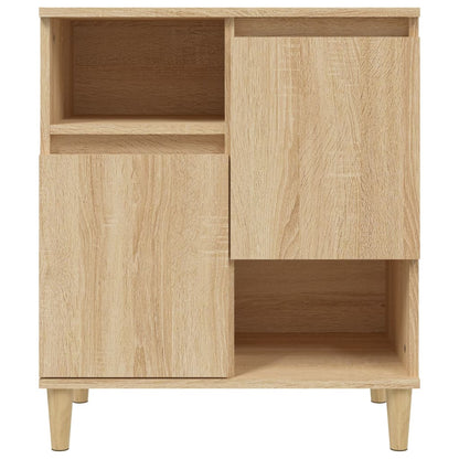Credenze 2pz Rovere Sonoma 60x35x70 cm in Legno Multistrato