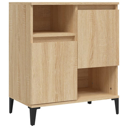 Credenze 2pz Rovere Sonoma 60x35x70 cm in Legno Multistrato