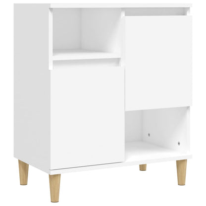 Credenze 3pz Bianche 60x35x70 cm in Legno Multistrato