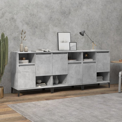Credenze 3pz 60x35x70 cm in legno multistrato