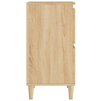Credenze 3pz Rovere Sonoma 60x35x70 cm in Legno Multistrato