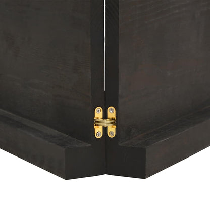 Piano Tavolo Marrone 200x60x(2-6) cm Rovere Massello Trattato | homemem39