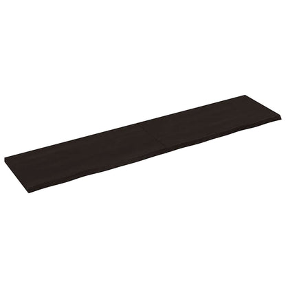 Piano Tavolo Marrone 0x(2-4) cm Rovere Massello Trattato