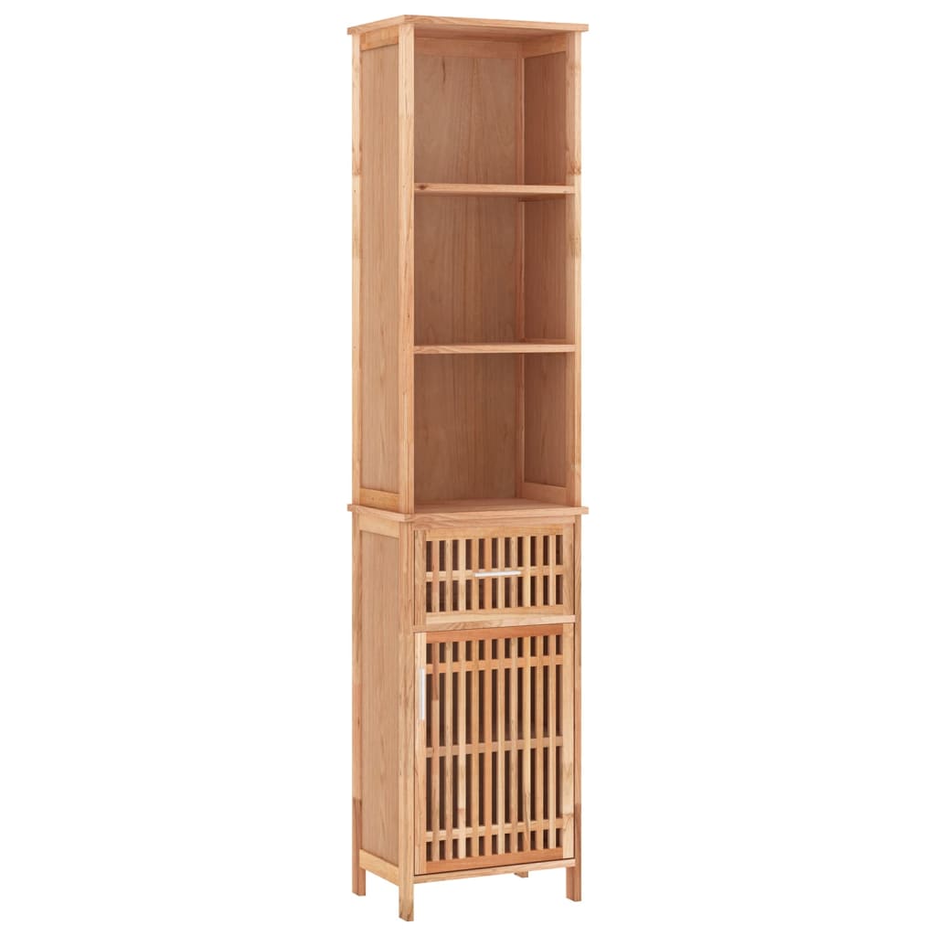 Set Mobili da Bagno 5pz in Legno Massello di Noce | homemem39