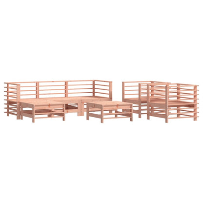 Set Divani Giardino 7 pz con Cuscini Legno Massello di Douglas