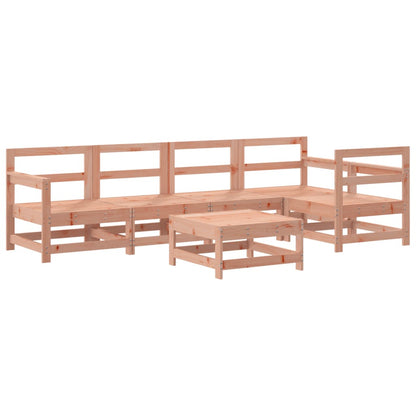 Set Divani Giardino 6 pz con Cuscini Legno Massello di Douglas - homemem39