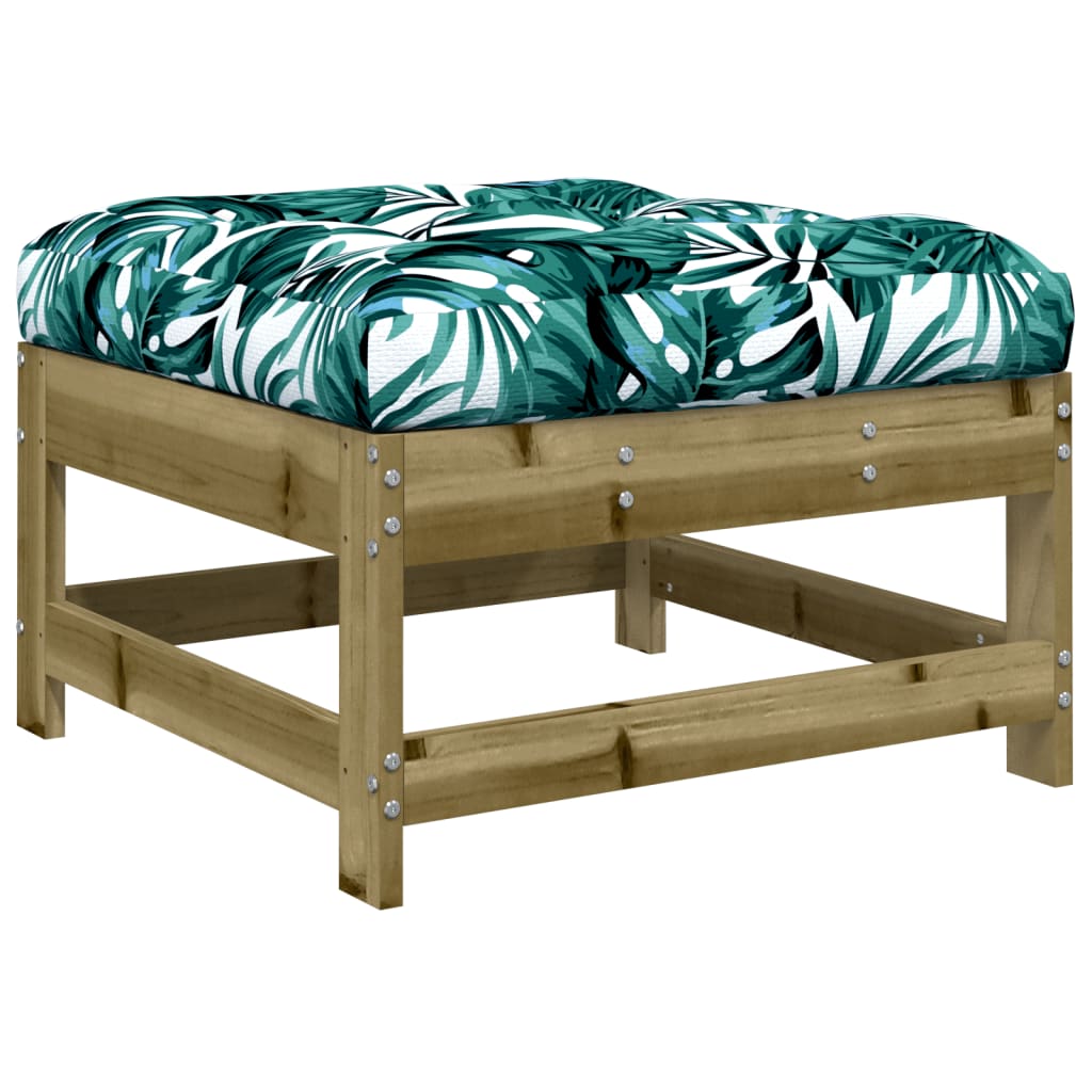 Set Divani da Giardino 5pz con Cuscini Legno Impregnato di Pino | homemem39