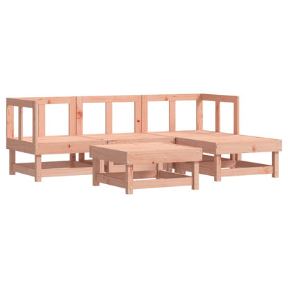 Set Salotto da Giardino 5 pz in Legno Massello di Douglas - homemem39