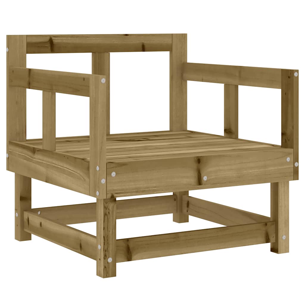 Set Salotto da Giardino 8 pz in Legno Impregnato di Pino | homemem39