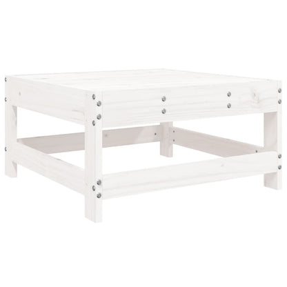 Set Salotto da Giardino 8 pz in Legno Massello di Pino Bianco - homemem39